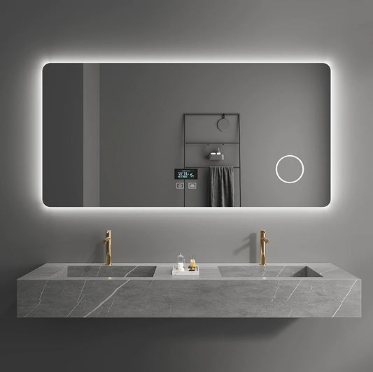 Bathroom Led mirror juno frameless rectangle mirror