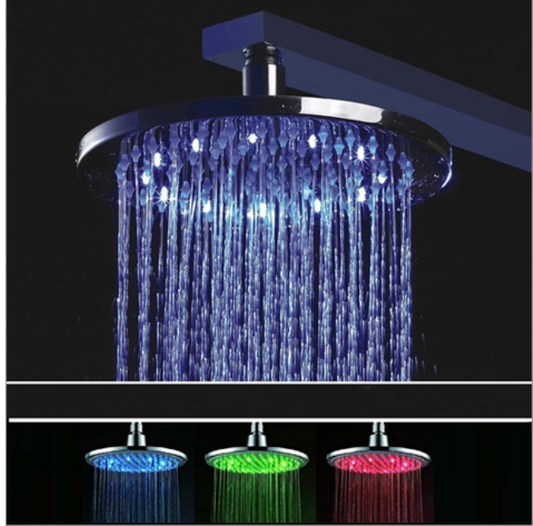 led shower head