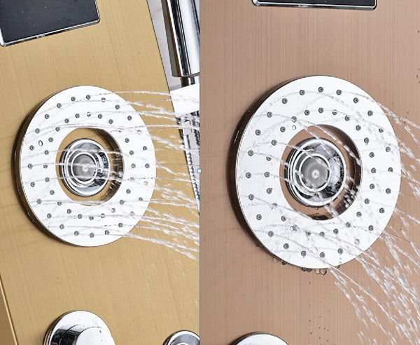 LED Shower Column Massage Jets With Hand Shower Set