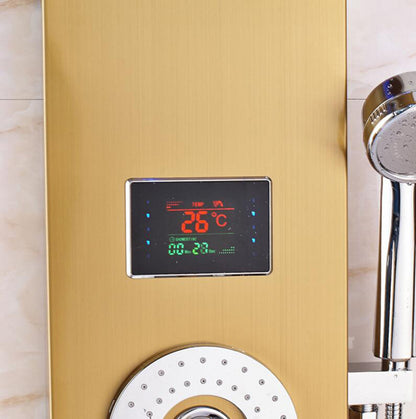 LED Shower Column Massage Jets With Hand Shower Set