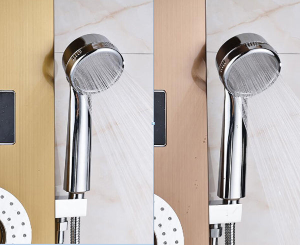 LED Shower Column Massage Jets With Hand Shower Set