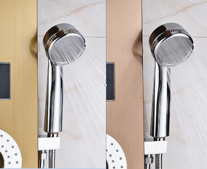 LED Shower Column Massage Jets With Hand Shower Set