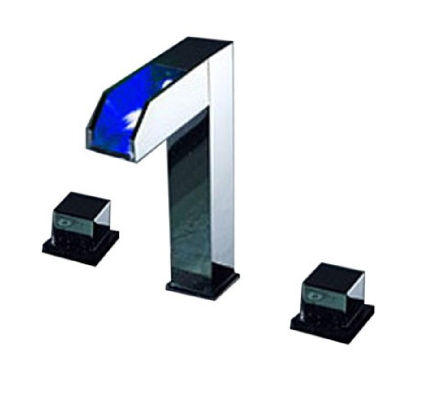 LED Waterfall Single Lever Bathroom Sink Faucet