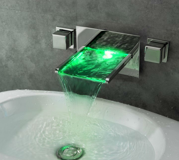 bathroom sink faucet dual handle 