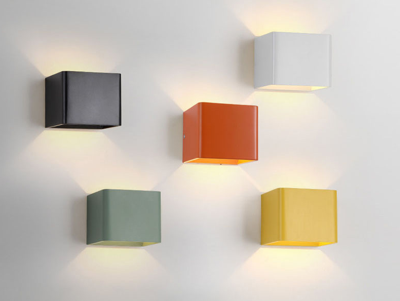 Juno Modern Square LED Wall Lamp For Corridor And Stairs Decor Lighting Fixtures