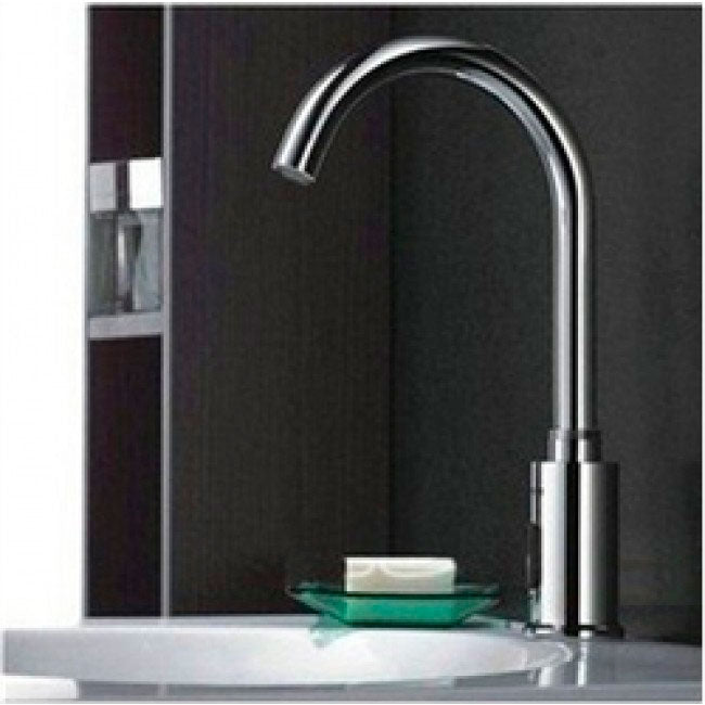Long Neck Motion Sensor Kitchen and Bathroom Faucet