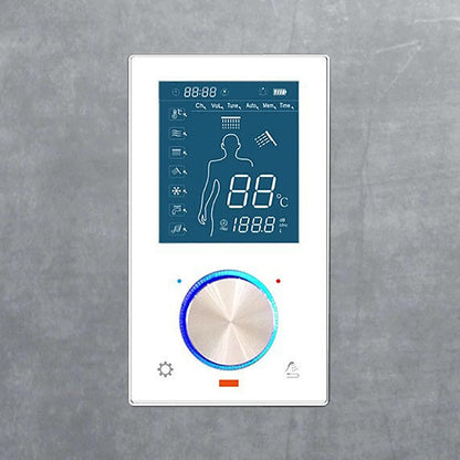 Juno 16" * 32" Luxury Dual Rain Shower Head Ceiling Mount Shower Brushed Rain Shower