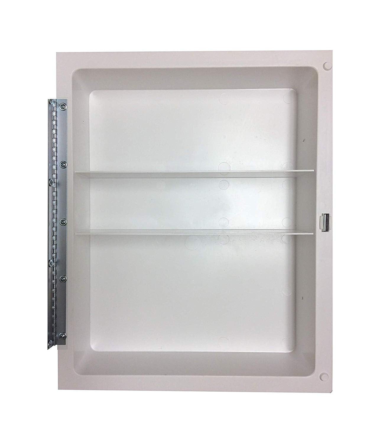 Mirrors Recessed Framed Mirror Bright Steel Medicine Cabinet