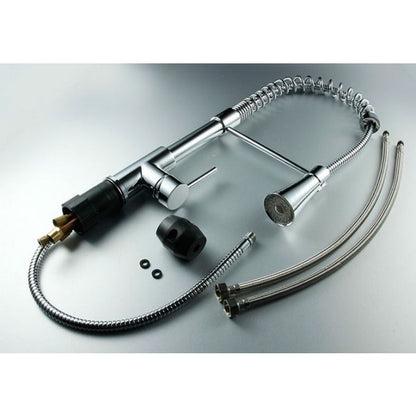 Sharp Spout Pull-Out LED Kitchen Faucet