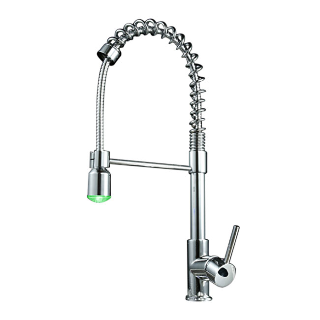 Pull-out LED Kitchen Sink Faucet