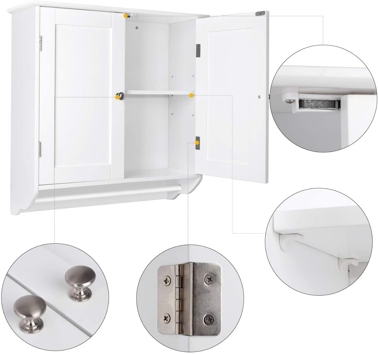 Medicine Cabinet Organizer Wall Mount