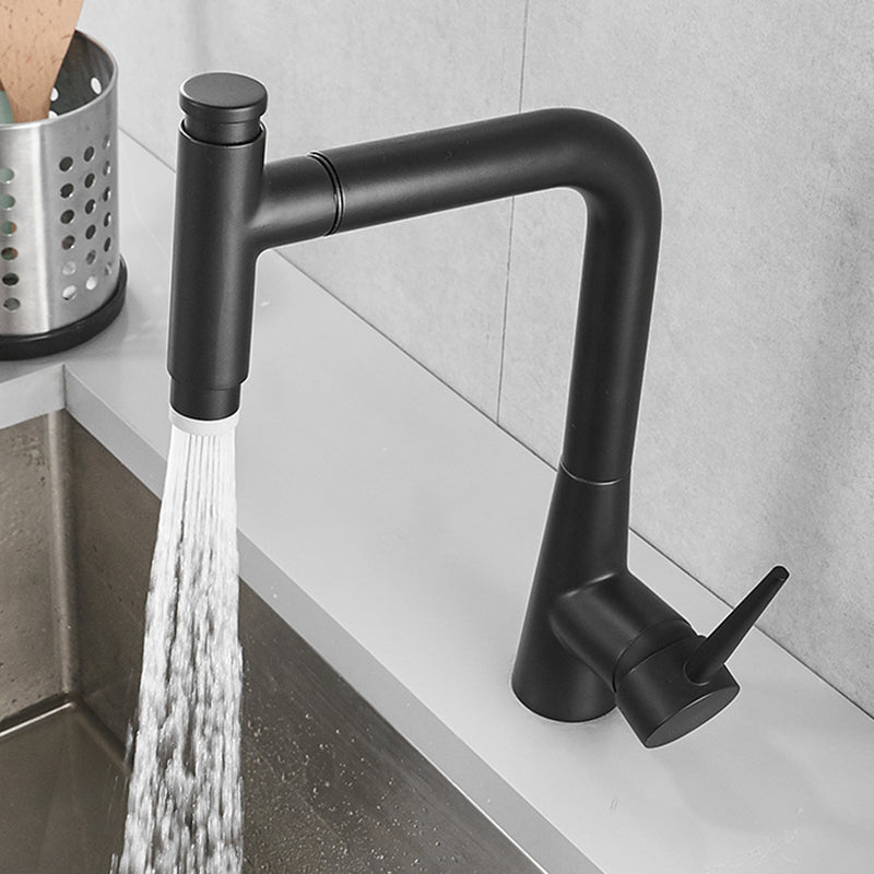 Juno Pull Out Bronze Kitchen Faucet Black Commercial Deck Mount Sensor Faucet