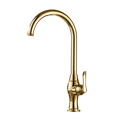 Gold Finish Kitchen Faucet