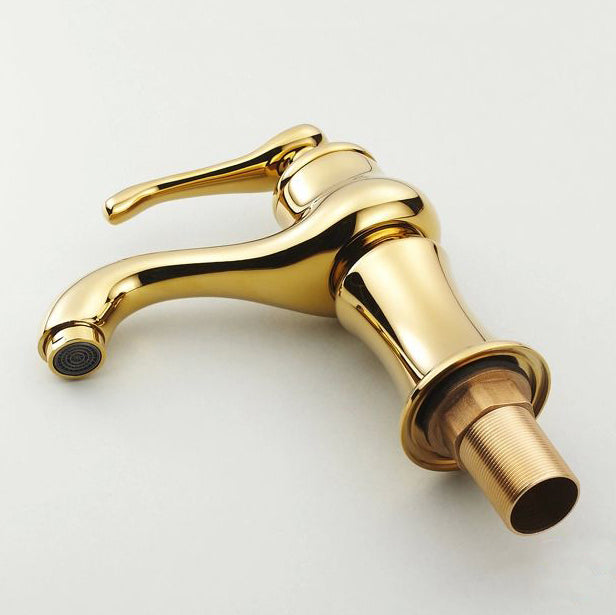 New Gold Finish Bathroom and Kitchen Sink Faucet