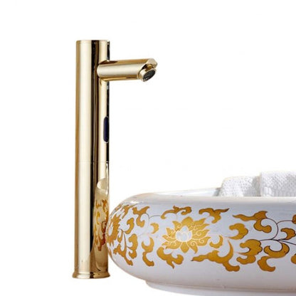 New Design Tall Deck Mount Touchless Electronic Motion Sensor Faucets