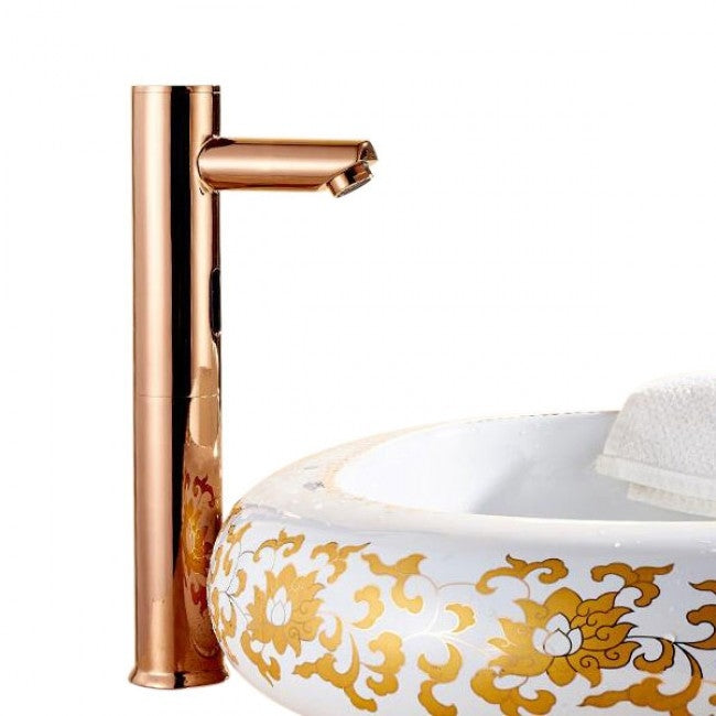 New Design Tall Deck Mount Touchless Electronic Motion Sensor Faucets