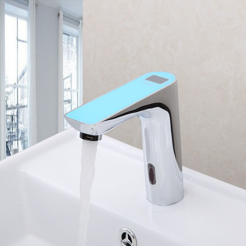 New Digital Disply Electronic Motion Sensor Bathroom Faucet
