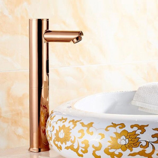 New Design Tall Deck Mount Touchless Electronic Motion Sensor Faucets