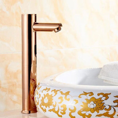 New Design Tall Deck Mount Touchless Electronic Motion Sensor Faucets