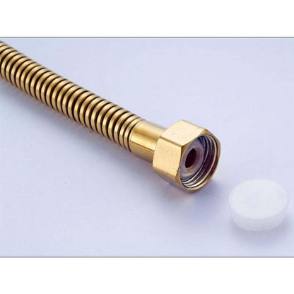  Nora Gold Finish 1/2 "Hose Connection Bathroom Shower Hose