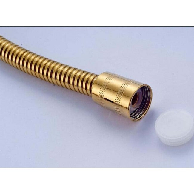  Nora Gold Finish 1/2 "Hose Connection Bathroom Shower Hose