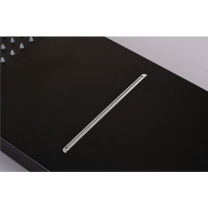 Dark Oil Rubbed Bronze Brass Rain Waterfall LED Shower Head