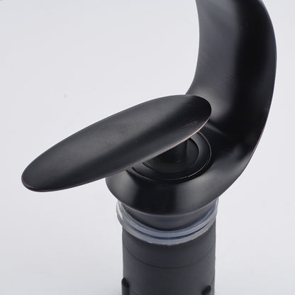 Oil Rubbed Bronze Finish Bathroom Basin Sink Faucet