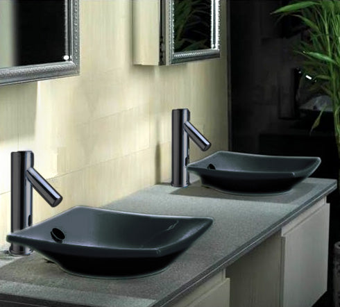 oil rubbed bronze automatic electronic handfree motion sensor faucet