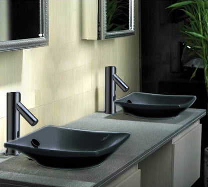 oil rubbed bronze automatic electronic handfree motion sensor faucet