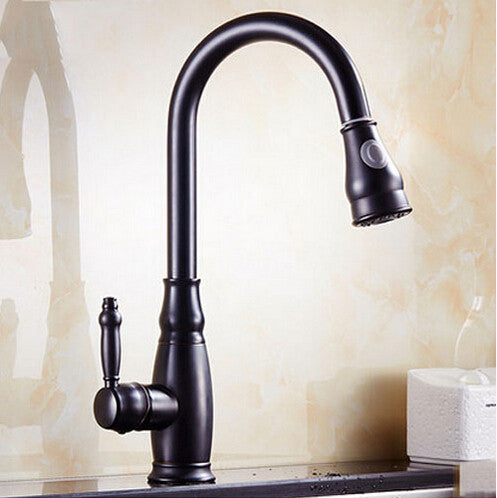 Oil Rubbed Bronze Kitchen Sink Faucet (2)