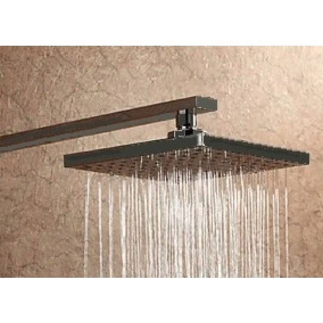 Oil Rubbed Bronze Square LED Rainfall Shower Head