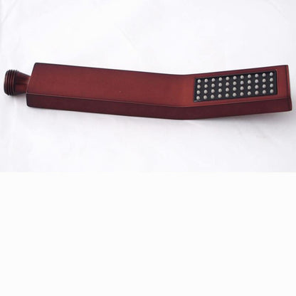 Oil Rubbed Bronze Square Color Changing LED Rain Shower Head