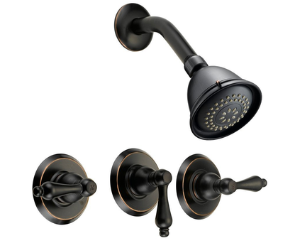 Designer Oil Rubbed Bronze Rain Shower Systems