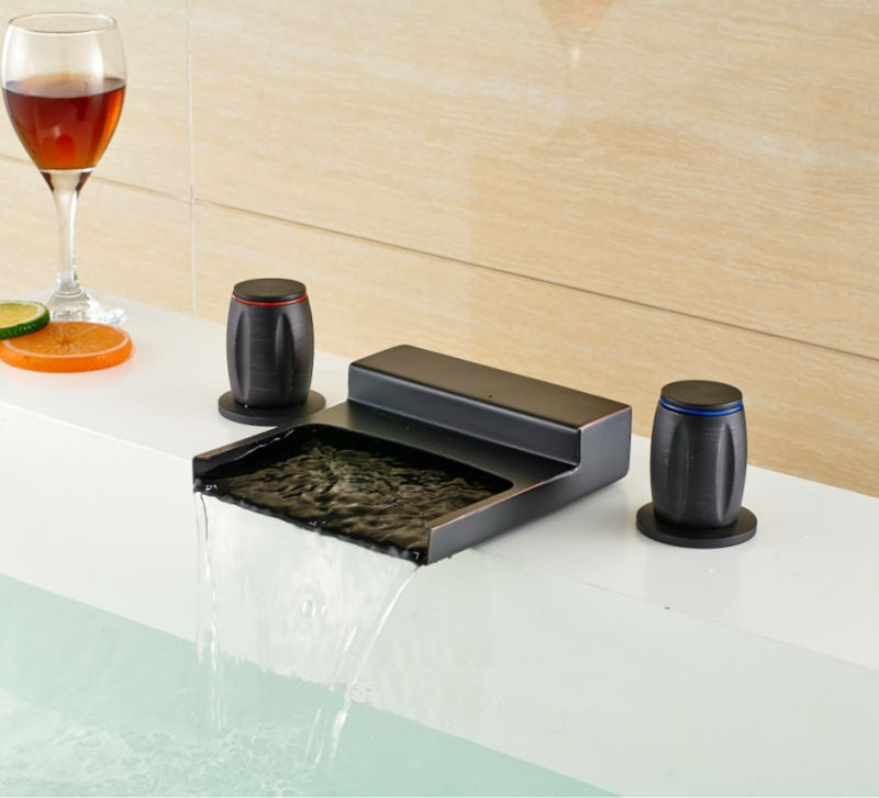 oil rubbed bronze sink faucet