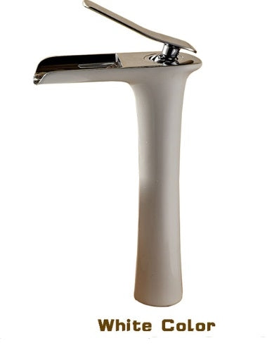 Open Waterfall Single Handle Bathroom Sink Faucet