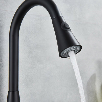 New Juno Black Pull Down Touch Kitchen Faucet