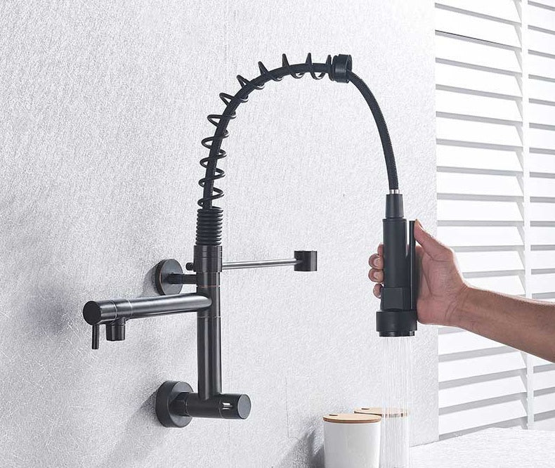 Spring Pull Out Sprayer Faucet