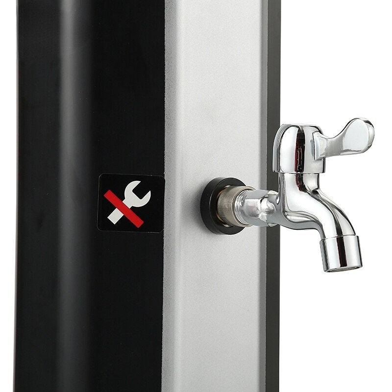 Juno New 7.1 ft Outdoor Swimming Pool Garden Floor Mount Shower Head