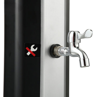 Juno New 7.1 ft Outdoor Swimming Pool Garden Floor Mount Shower Head