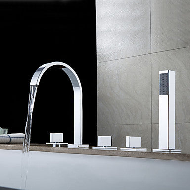 Palermo Square Spout Bathtub Mixer Faucet