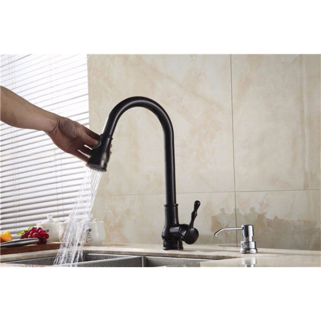 Pull Out Sink Kitchen Mixer Faucet Brushed Nickel  