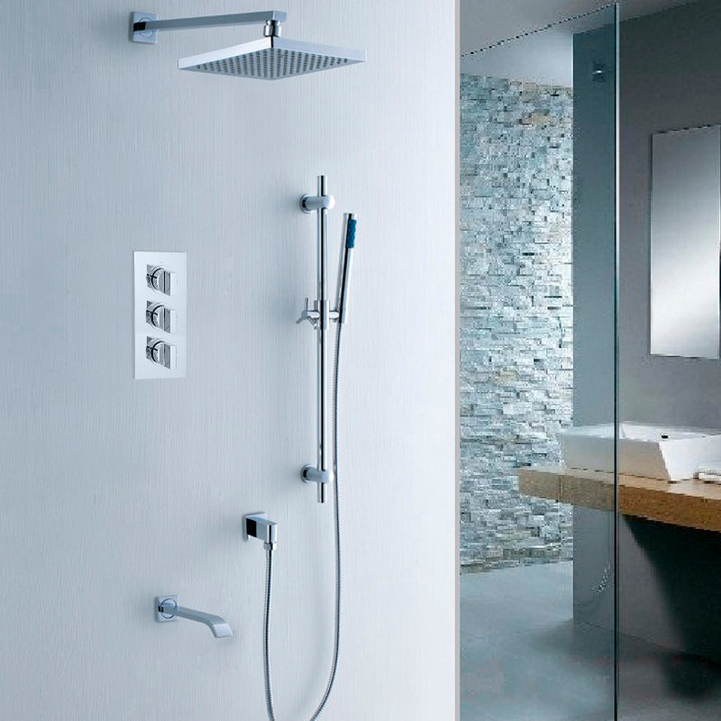 Rain Shower Head - Rain Shower set with Handheld Shower