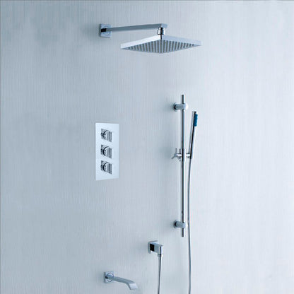 Rain Shower Head - Rain Shower set with Handheld Shower