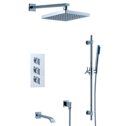 Rain Shower Head - Rain Shower set with Handheld Shower