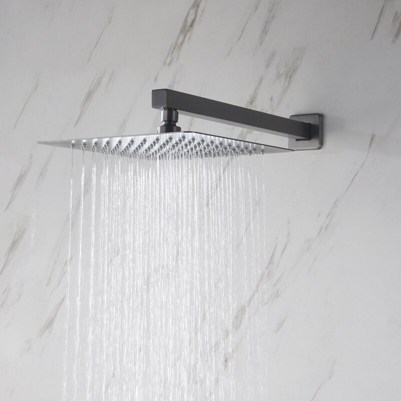 Juno Showers 2 Way Concealed Rainfall Shower Head System With Hand Shower Shower