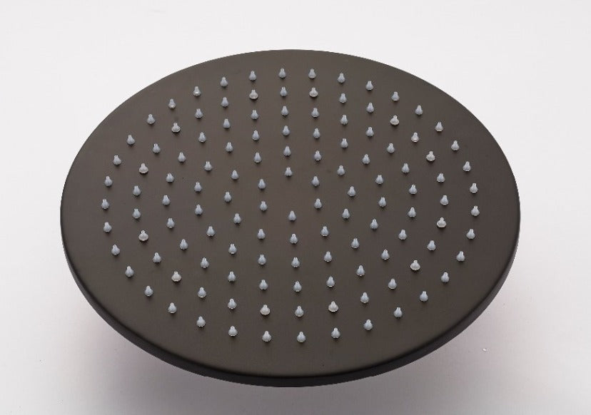 Round LED Shower Head Oil Rubbed Bronze