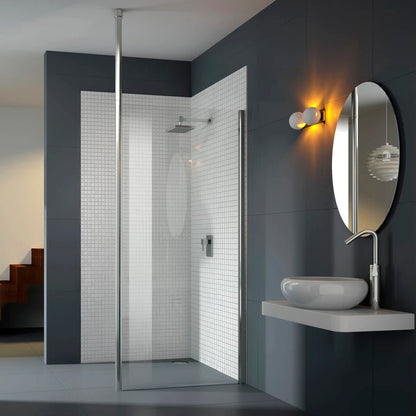 Rivera Wallmounted Shower system with Handheld Shower