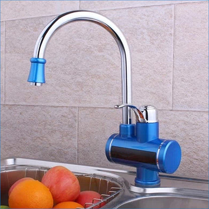 Rotable Kitchen Faucet with Tankless Water Heater with Digital Display