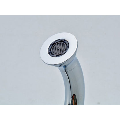 Rotatable Kitchen Sink Copper Chrome Faucet 