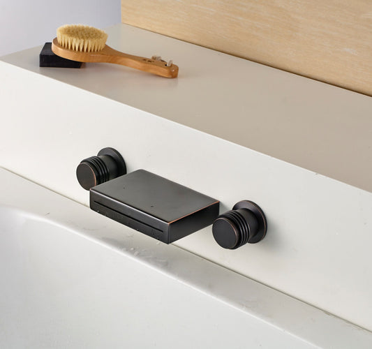 Waterfall Bathroom Sink Faucet in Oil Rubbed Bronze
